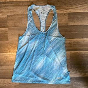 Shades of blue Nike workout tank